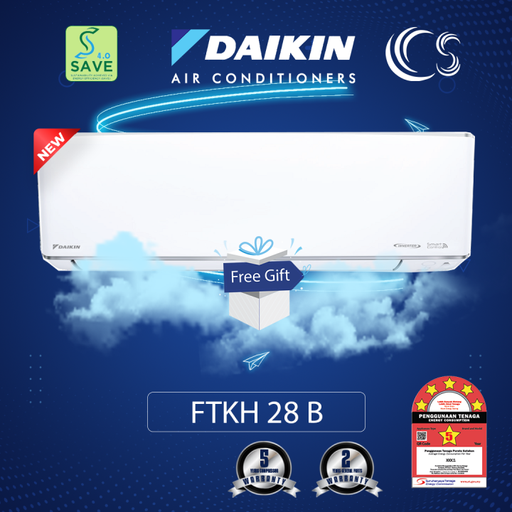 Brand new products [SAVE 4.0] DAIKIN STANDARD INVERTER AIRCON 4 & 5 ...