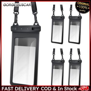 5pcs Floating Phone Dry Bag with Lanyard Ideal for Swimming Boating and Water Sports