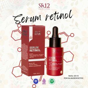 RETINOL SERUM SR12 / RETINOL 01% / SERUM ANTI AGING SR12 / MENCEGAH PENUAAN DINI
