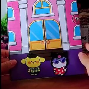 Mumystation diy buku sanrio busy book bayi buku aktivitas anak lucu