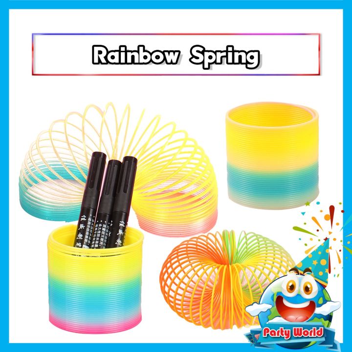 Rainbow Spring Magic Bounce Toys Rainbow Spring Funny Board Games for ...