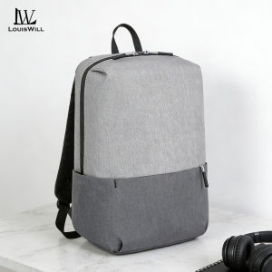 LouisWill Backpack Outdoor Backpack Lightweight Water Resistant Backpack Minimalist Design for School Work & Travel Simple Design