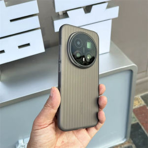 For Honor Magic 8 Pro Case Matte Transparent Luggage Stripe Slim Cover For Magic8 8Pro 5G Hard Shell Light And Thin Bumper