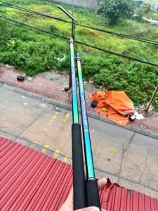 GÁC CẦN CÁN VỢT THANH PHONG TITAN CACBON NHẸ REN 8MM VỪA TẤT CẢ CÁC MẶT VỢT CÂU CÁ
