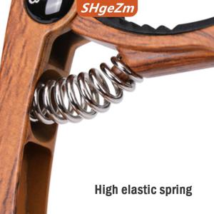 [COD] SHgeZm Kim loại guitar Capo cho Acoustic Điện cổ điển kích hoạt thay đổi TUNE Key kẹp