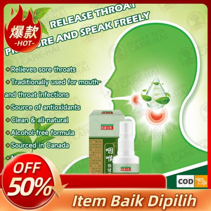cavidade nasal ღMouth Spray Sore Throat Spray 30ml Soothe Sore Throats