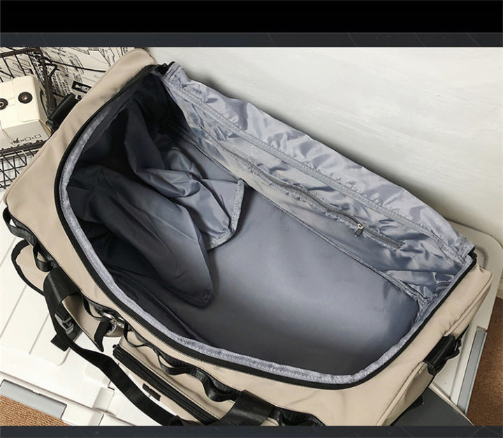 Outdoor%20Korean%20Fashion%20Waterproof%20Large%20Travel%20Bags%20With%20Shoe%20Storage%20Dry%20Wet%20Item%20Separation%20-%20Image%208
