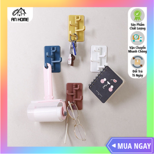 Móc Treo Đồ Dán Tường 4 Nhánh ANHOME Móc Treo Đồ Hình Cây Thông 4 Nhánh Dán Tường Chịu Lựa Siêu Chắc Chắn