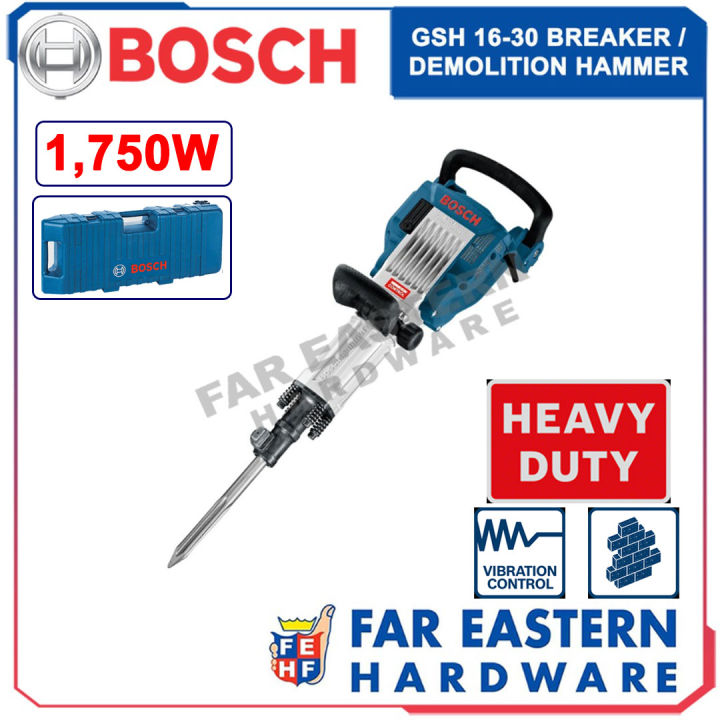 BOSCH GSH 1630 Breaker Demolition Hammer 1750W FAR EASTERN HARDWARE