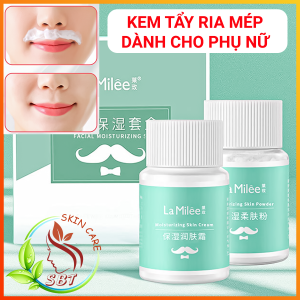 Kem Tẩy Lông Ria Mép Dành Cho Phụ Nữ La Milee Giúp Tẩy Sạch Lông Ria Mép Lông Tay Lông Chân Lông Mày – Sạch Lông Nhanh Chóng Không Đau Rát Da