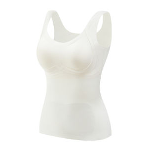 Selfheating Base Thermal Vest Thermal Underwear Gathering And Antisagging Close To The Skin 7A Antibacterial Large Size Thickened Vest Good Fit Large Size Thermal Vest