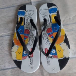Sandal Jepit Wanita Sendal Cewe Motif Robot