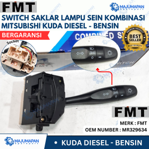 (BERGARANSI) SWITCH SAKLAR LAMPU SEIN SEN KOMBINASI MITSUBISHI KUDA DIESEL - BENSIN