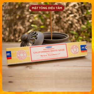Nhang thơm Ấn Độ SATYA hương hoa Nag Champa - Hương nhang India (Palo santo Xô trắng Agarbatti Seven Chakra Đàn hương trắng...) Thu Hút Tài Lộc Thanh Tẩy Năng Lượng THẢO MỘC XÔNG NHÀ Thư giãn Thiên định thờ cúng mật tông