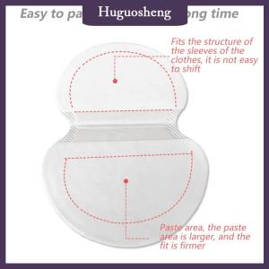 [huguosheng] 40Pcs UNReusable Women UnWashable Underarm Armpit Anti Sweat Pads Perfume Absorb