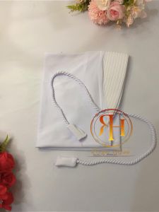 Jilbab Bergo Tali Kepang Jersey/Kerudung Tali Uril Lonceng/Hijab Instan Bergo Ped Tali Ropel