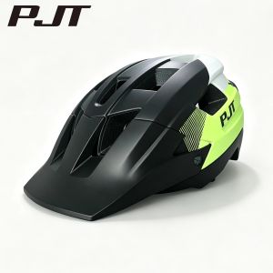 PJT MTB in-mold bicycle helmet for men and women size 53-58 cm. Mountain bike and road bike helmets off-road cycling helmets safety helmets.
