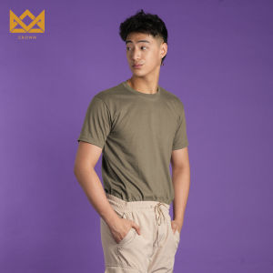 Crown Mens Premium Cotton Round Neck Tshirt for Men