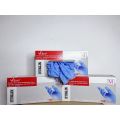Găng tay y tế | bao tay khám bệnh nitrile xanh không bột hộp 100 chiếc. 