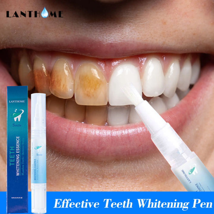 Lanthome Teeth Whitening Pen Extract Oral Hygiene Cleaning 4ml Lazada PH