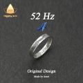 Nhẫn Nam nữ 52Hz Sóng âm thanh Cá voi Quà ngày lễ tình nhân Inox Chắc chữ Thiết kế ban đầu Làm bằng tay NH-158. 
