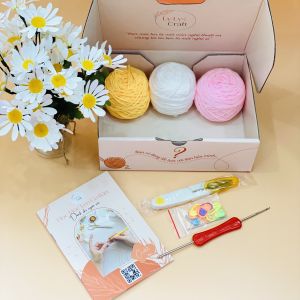 Bộ Dụng Cụ Dành Cho Người Mới Đan Móc - Combo Đầy Đủ Tiện Dụng Cho Người Mới Học Móc Len