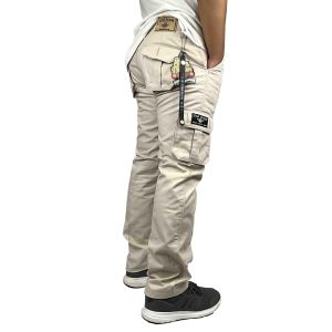 STAR COLECTION - CELANA PANJANG CARGO PRIA PDL STAR DENIM KANVAS TWILL ABU-ABU