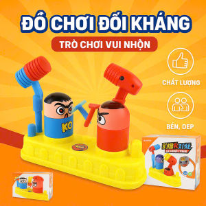 Đồ Chơi Đập Búa Đối Kháng Võ Sĩ Đập Búa 2 Người Chơi Chiến Đấu Cho Bé Và Gia Đình Tương Tác Để Bàn Trò Chơi Vui Nhộn