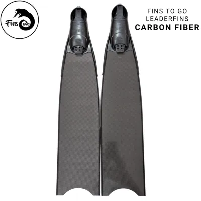 Fins To Go - Leaderfins - Carbon Fiber Bi-Fins Medium