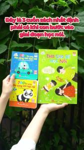 Sách - 200 Từ Vựng Mẹ Cùng Con Học Nói Cho Bé 0-3 Tuổi