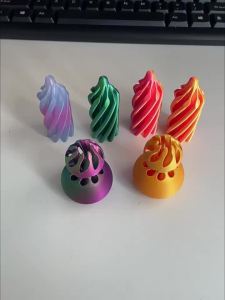 3d Đồ chơi giảm căng thẳng hình bầu bí in hình xoắn ốc cho người lớn và trẻ em quà tặng để bàn 3d Đồ chơi in ấn