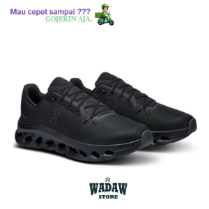 Sepatu Running Sneakers On Cloudtilt Black Eclipse