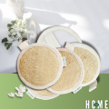 Bông rửa mặt xơ mướp - Bông tẩy tế bào chết - Bông tẩy trang - Bông làm sạch da mặt. 