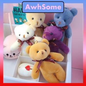 Mini Cute Love Teddy Bear Doll Mini Teddy Bear Cute Small Size Bear Doll Valentine Gift Bear Cotton Luminous Plush Toys