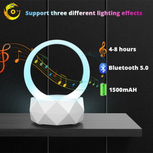 Creative Wireless Bluetooth Speaker Warm night light colorful lights bluetooth5.0 subwoofer Romantic atmosphere