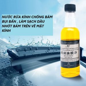 Châm Nước Rửa Kính Ô Tô  Nước Lau Kính Làm Sạch Mảng Dầu Bám Trên Kính Hiệu Quả