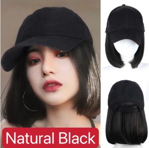 55cm dài xoăn bóng chày mũ tóc giả một mảnh dài xoăn tóc giả thời trang bóng chày mũ tóc giả chịu nhiệt sợi tổng hợp mô phỏng kết cấu tóc dễ mặc không dễ rơi ra thời trang hào phóng thuận tiện mặc thoáng khí