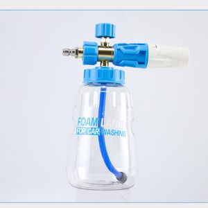 KENDRAT 1L Car Washer Foam Generator Clear Thick Handle Foamer Sprayer Convenient High Foaming Snow Foam Lance Car Cleaning Accessory