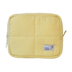 NBANLIKE Chần bông Túi trang điểm Hình vuông Phồng Túi đựng đồ chăm sóc da Thẩm mỹ Mềm Túi đựng mỹ phẩm Dành cho Nữ