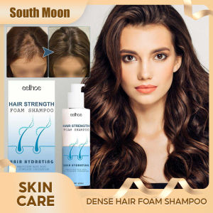 Eelhoe Dense Hair Foam Shampoo Thicken Thinning Roots Nourishing Deep Scalp Cleansing Anti Oil Control Foam Liquid Preventing Hair Loss Liquid Damage Hair Repair Dense Fast Restoration Hair Growth