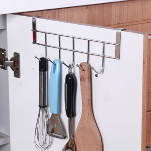 Móc Treo Cửa Đa Năng - Móc Inox Gắn Cửa Trang Trí Nhà Cửa Không Cần Khoan Đục Tường Tiện Dụng
