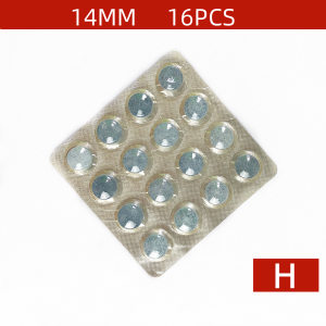 50/48pcs Pool Cue Tips 10/11/14mm Diameter S/M/H Hardness Tips Billiard Snooker Accessories