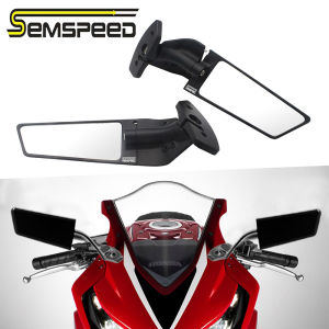SEMSPEED for Honda CBR250R CBR300R CBR500 CBR650F CBR650R Motorcycle Rear Mirrors Views