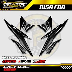 STRIPING VARIASI HONDA BLADE 125 / STICKER LIST MOTOR BLADE 125