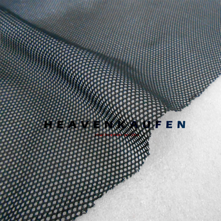 Kain Jaring / Jala Lubang Kecil Diameter 1 mm Warna Hitam Untuk Furing ...