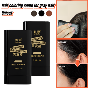 Hair Stick Fast No Heavy Metals Hair Dye Stick Gentle Color Matching Long-lasting Effect Anti-allergic