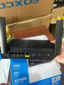 Linksys MR7350 Router WiFi 6 AX1800 Router Mesh 1.8Gbps 4 LAN Gigabit new bảo hành 12 tháng