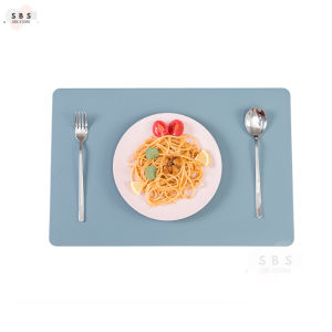 🌟SG STOCK🌟Placemat Leather Placemat Home Double-sided Insulated Dining Leather Table Placemats Table Mats