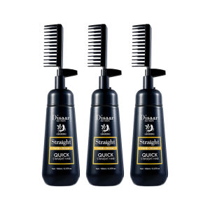 Panax Hair Straightening Cream Keratin Hair Straightener Comb Hair Treatment For Damaged Hair