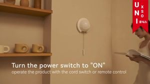Unixso Wall Mounted Night Lamp Aroma Humidifier Diffuser Aromatherapy Oil Wall Night Light